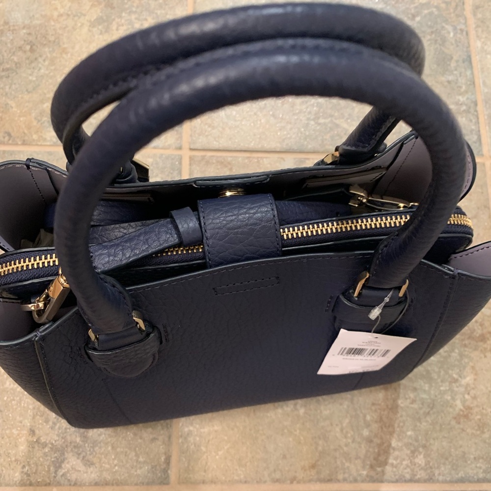 KATE SPADE ALIANA CARTER SATCHEL BAG BLAZER BLUE - Picture 4 of 8